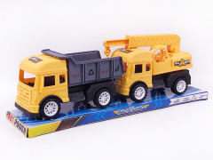 Free Wheel Construction Truck(2in1) toys