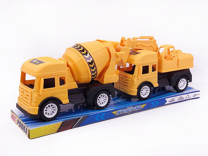 Free Wheel Construction Truck(2in1) toys