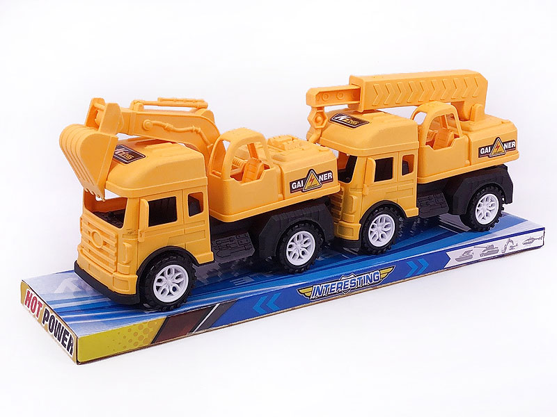 Free Wheel Construction Truck(2in1) toys