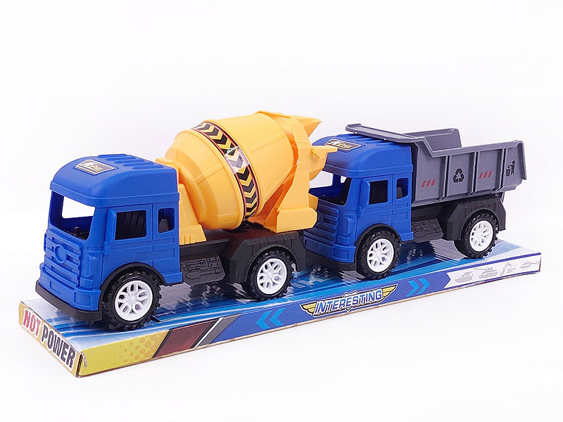 Free Wheel Construction Truck(2in1) toys