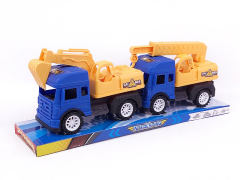 Free Wheel Construction Truck(2in1) toys