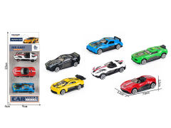 Die Cast Sports Car Free Wheel(3in1) toys