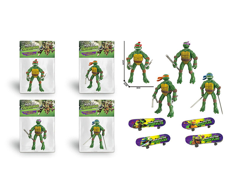 Scooter & Turtles(4S) toys