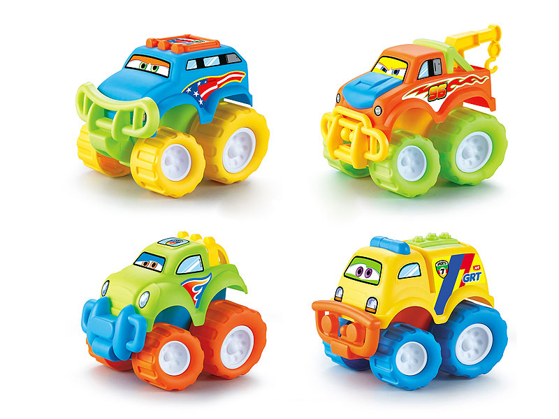 Free Wheel Construction Truck(4S4C) toys