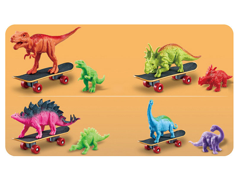 Finger Scooter & Dinosaur(4S) toys