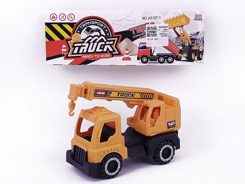 Free Wheel Construction Truck(2S2C) toys