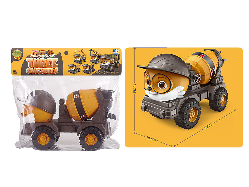 Free Wheel Construction Truck toys