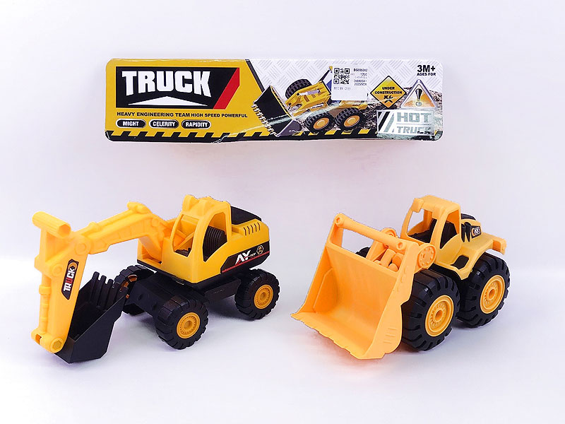 Free Wheel Construction Truck(2in1) toys