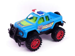 Free Wheel Police Car93c) toys