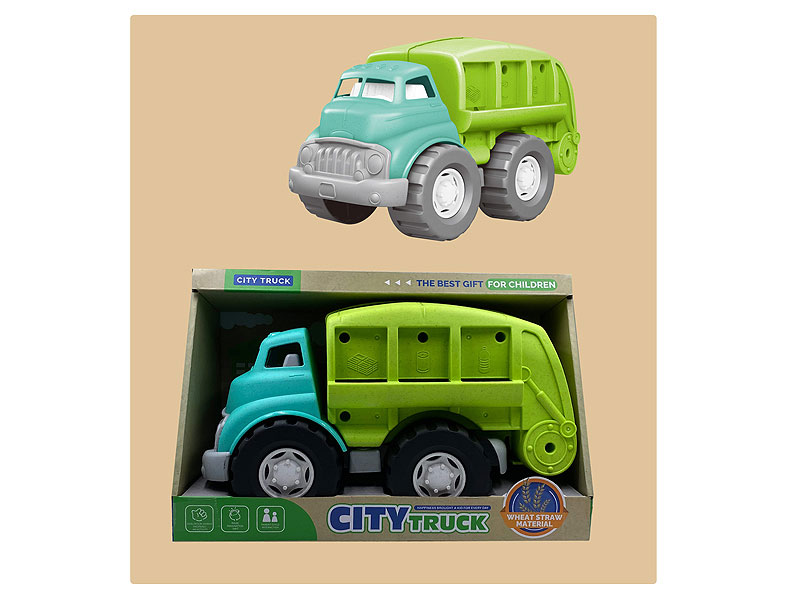 Free Wheel Sanitation Truck toys