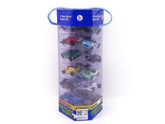 Die Cast Car Free Wheel(18in1) toys