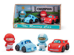 Free Wheel Racing Car Set(2in1) toys