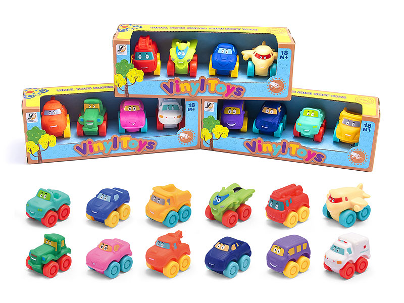 Free Wheel Car(4in1) toys