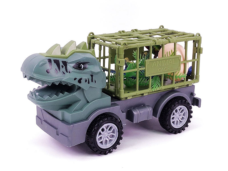 Free Wheel Dinosaur Prison Car(2C) toys