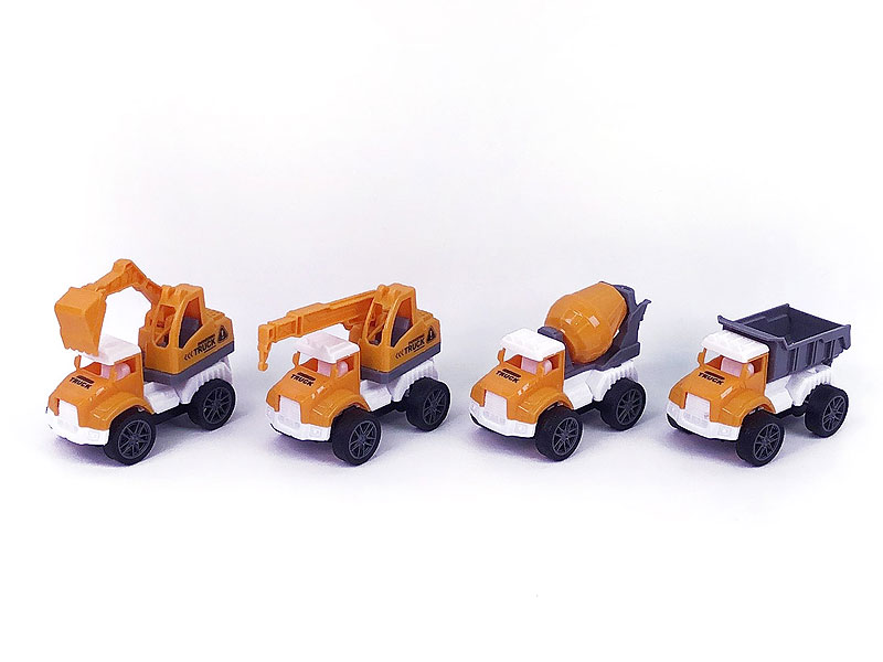 Free Wheel Construction Truck(4in1) toys