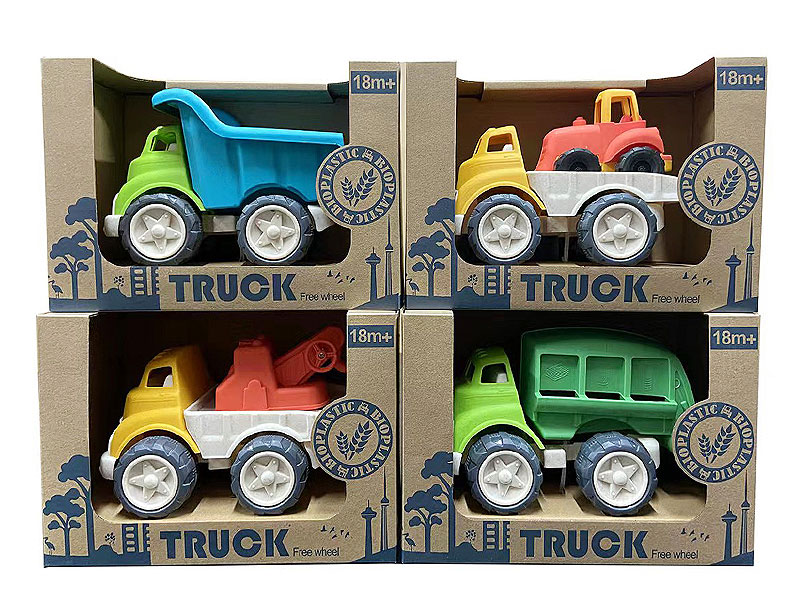 Free Wheel Construction Truck(4S) toys