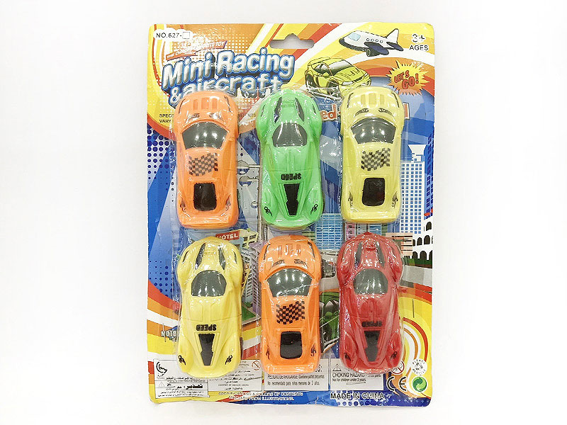 Free Wheel Car(6in1) toys