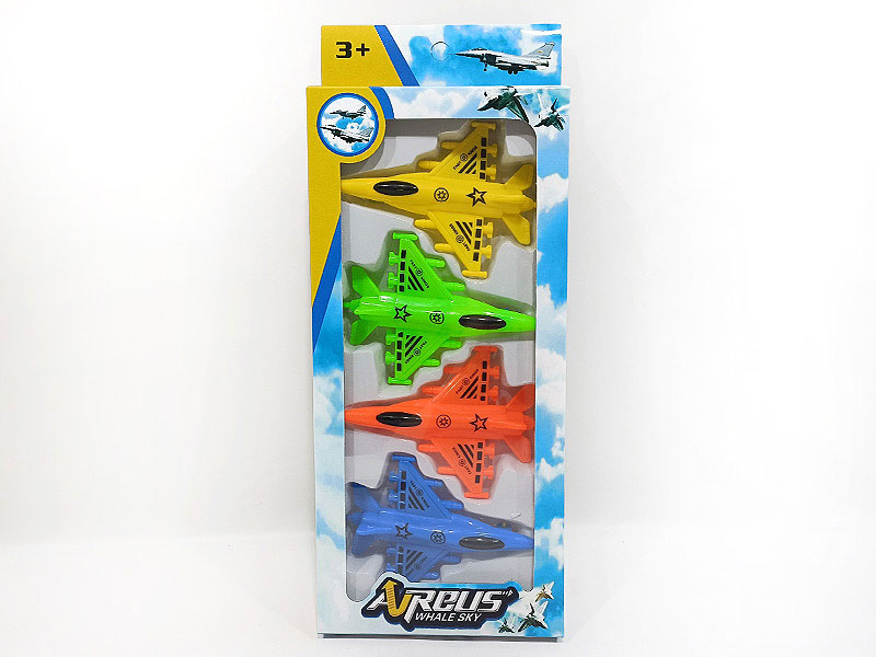 Free Wheel Airplane(4in1) toys