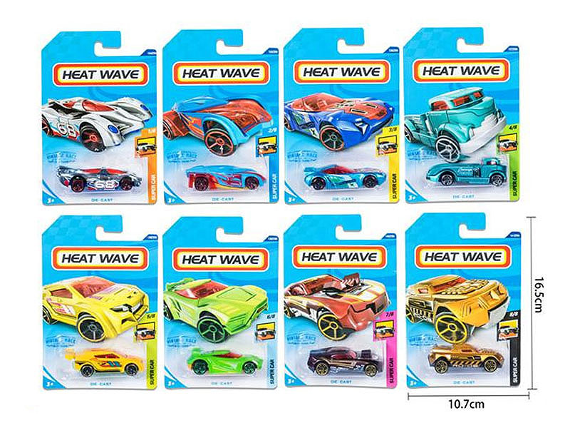 Die Cast Car Free Wheel(8S) toys