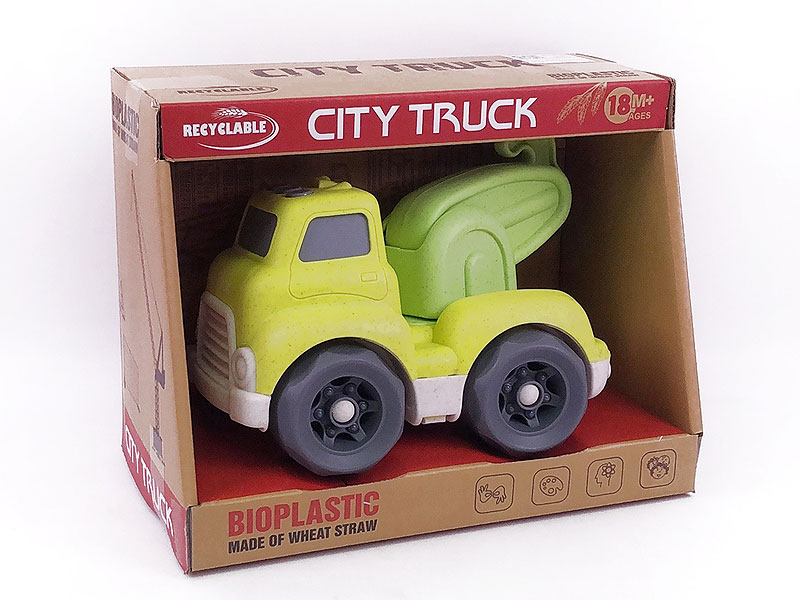 Free Wheel Construction Truck toys