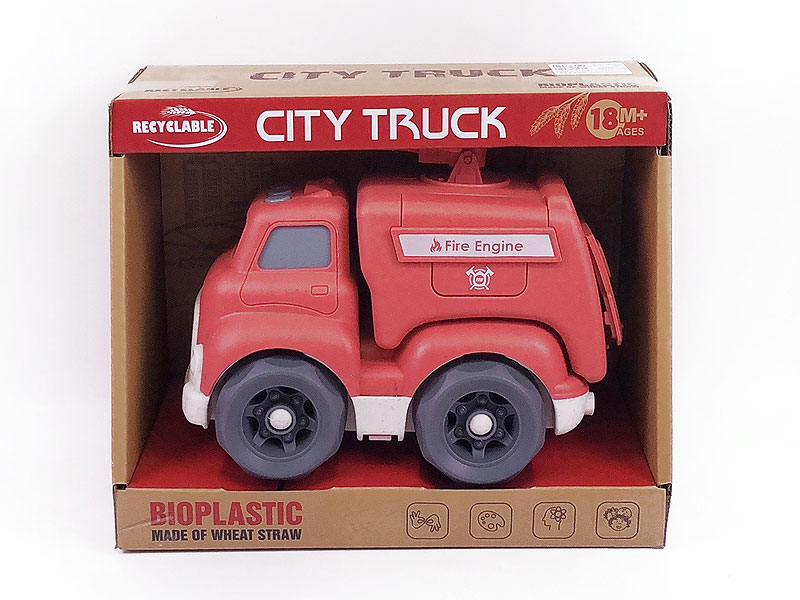 Free Wheel Fire Engine toys