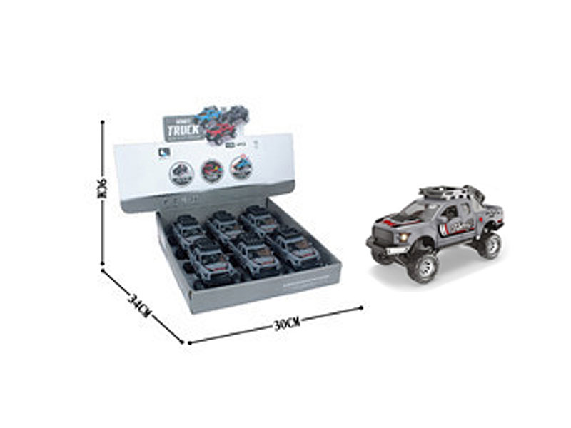 Die Cast Cross-country Car Free Wheel(6in1) toys