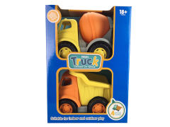 Free Wheel Construction Truck(2in1) toys