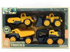 Free Wheel Construction Truck(4in1) toys