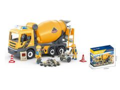 Free Wheel Construction Truck Set W/L_M toys