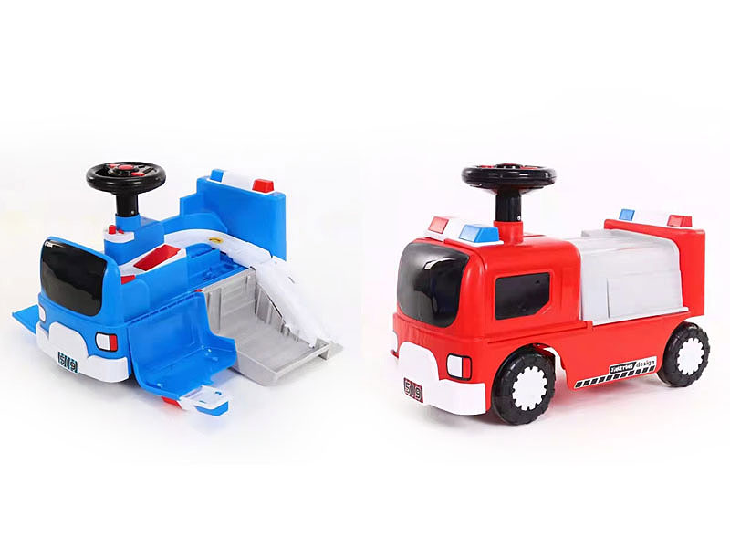 Free Wheel Fire Engine W/L_M toys