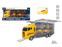 1:16 Free Wheel Storage Construction Truck