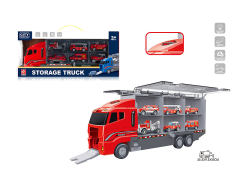 1:16 Free Wheel Storage Fire Truck toys