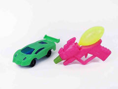 Free Wheel Sports Car & Water Gun toys