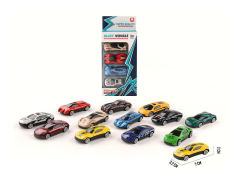 Die Cast Car Free Wheel(4in1) toys