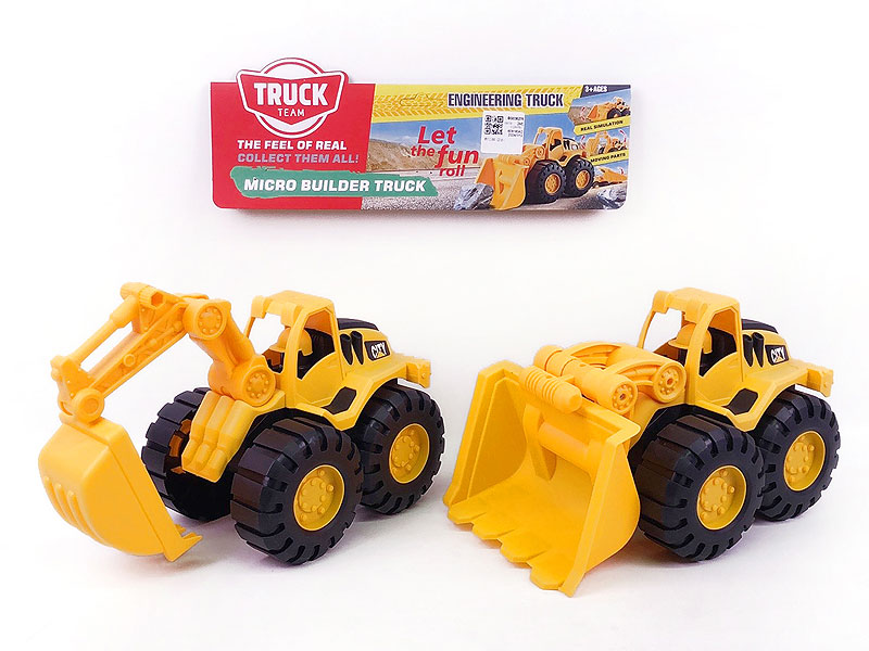 Free Wheel Construction Truck(2in1) toys