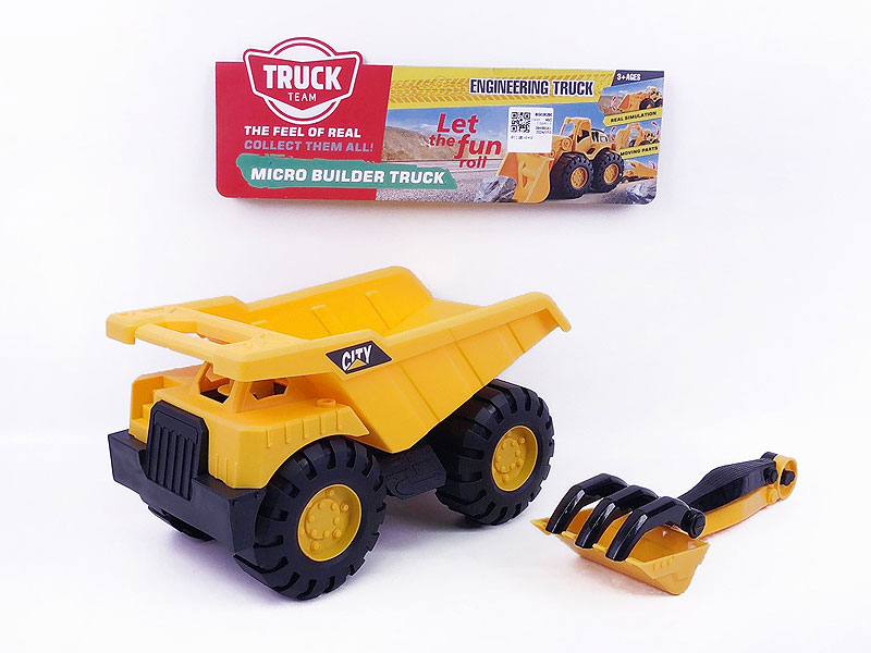 Free Wheel Construction Truck & Sand Shovel toys