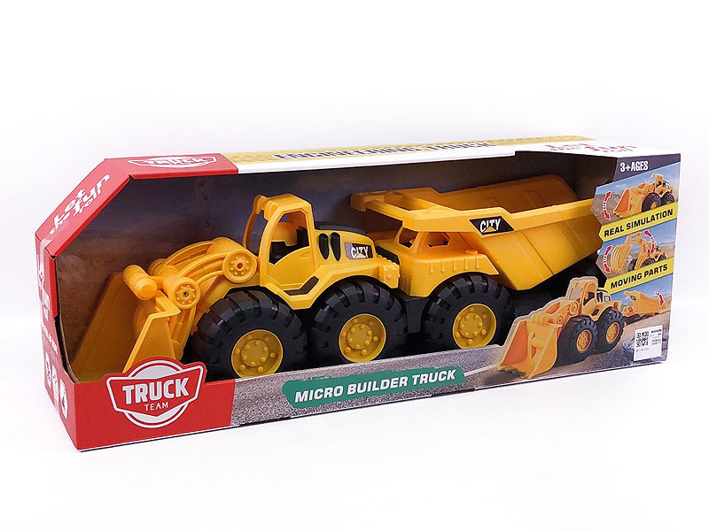 Free Wheel Construction Truck(2in1) toys