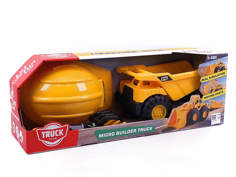 Free Wheel Construction Truck Set toys