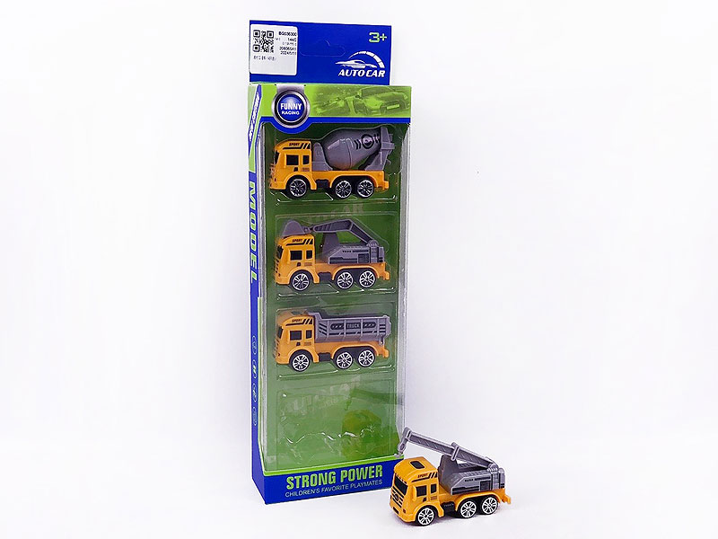 Free Wheel Construction Truck(4in1) toys