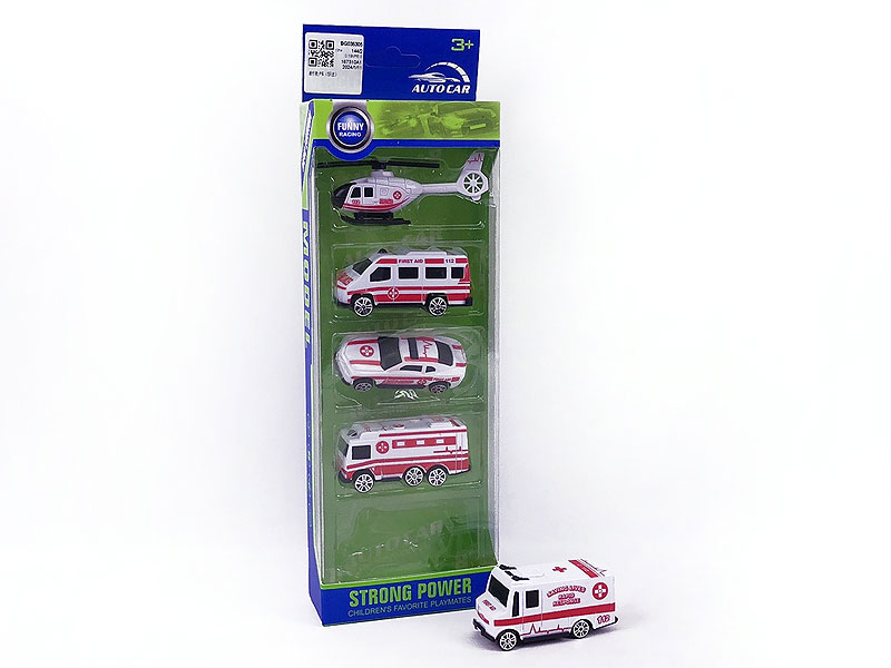 Free Wheel Ambulance(5in1) toys