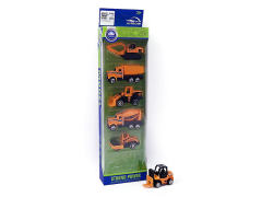 Die Cast Construction Truck Free Wheel(6in1) toys