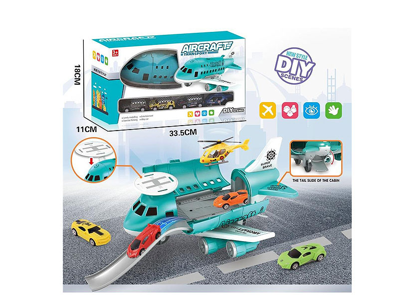 Free Wheel Airplane Set toys