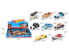 Die Cast Car Free Wheel(16in1) toys