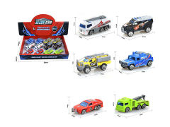 Die Cast Car Free Wheel(12in1) toys