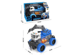 1:16 Free Wheel Construction Truck W/L_M toys