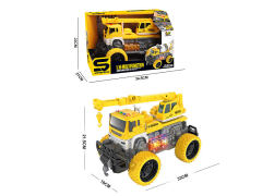 1:16 Free Wheel Construction Truck W/L_M toys