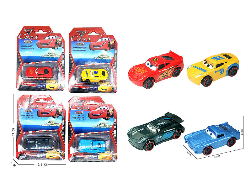 6.5CM Die Cast Racing Car Free Wheel(4S) toys