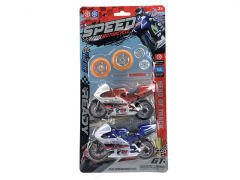 Free Wheel Motorcycle Set(2in1) toys
