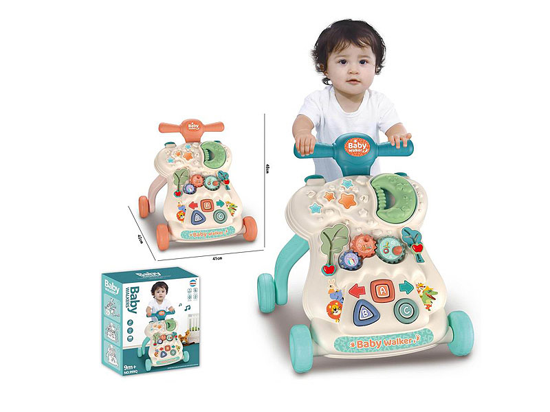 Baby Walker Set W/M toys