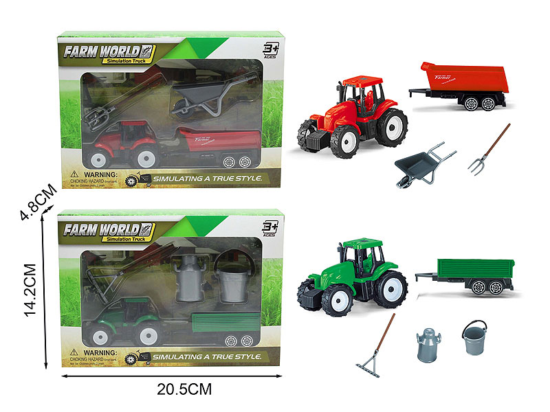 Free Wheel Farmer Truck(2C) toys